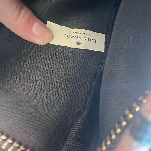 Kate Spade On purpose Red and Black Clutch